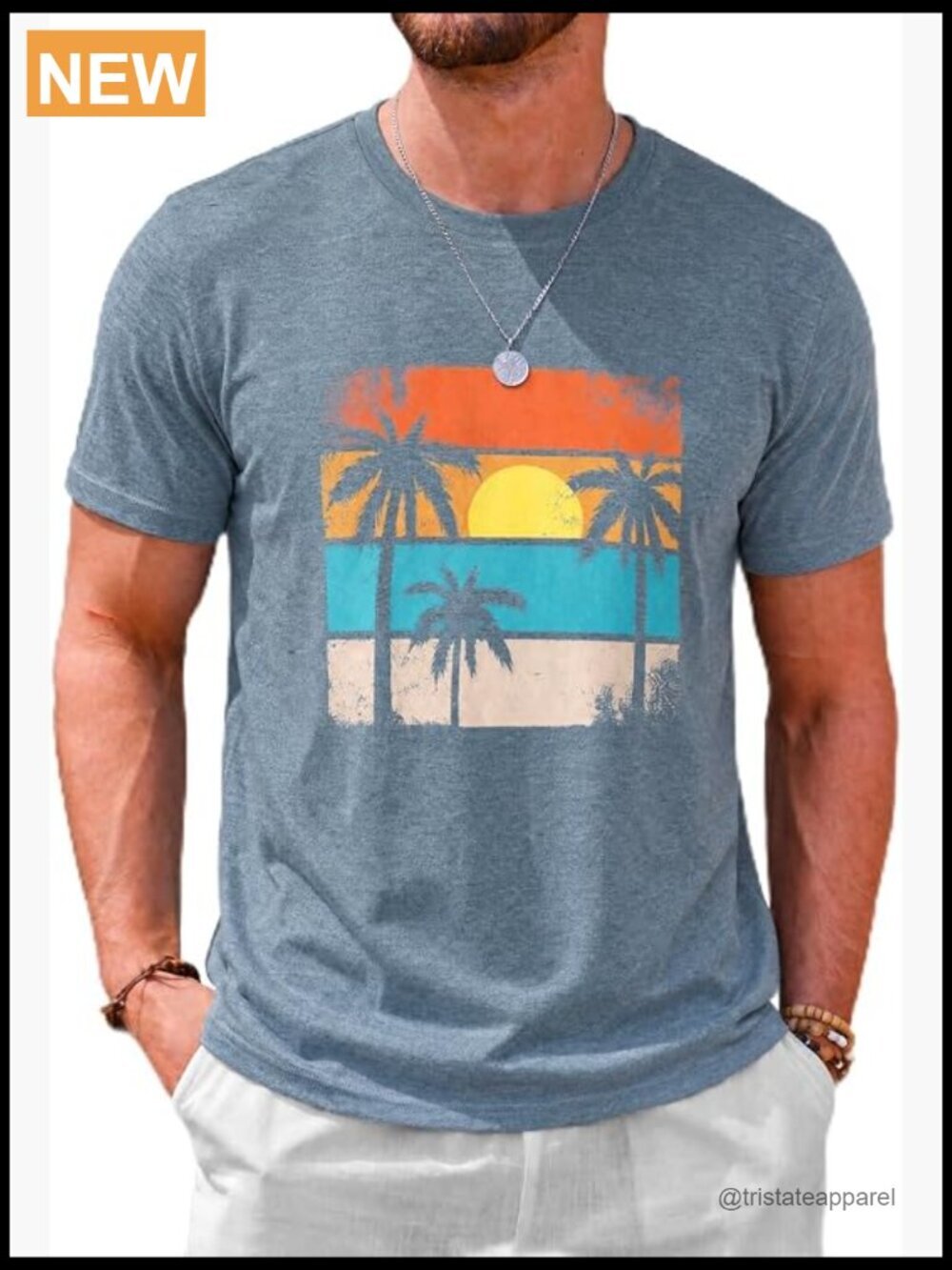 Men's Short Sleeve Graphic Tee Crewneck Casual Summer Lightweight T-Shirt